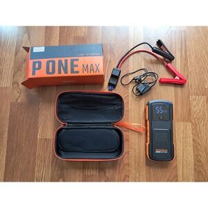 Powrun P-ONE MAX Jump Starter, 4000A Portable Jump Box, Flashlight, Power Bank